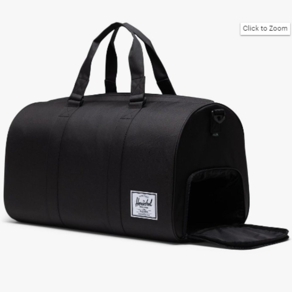 Herschel - Blue Polka Dot Novel Duffle Bag